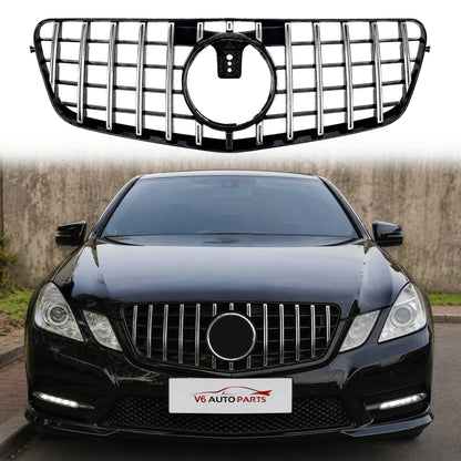 Mercedes E‑Class W212 Saloon Front Bumper Grille Chrome Slats (E200 E220 E250) 2009‑2013