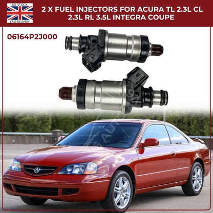 2PCS Fuel Injectors for Honda CR‑V MK1 2.0L Petrol (1997‑1998) | OEM 06164‑P2J‑000 Replacement