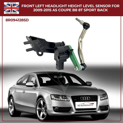 Front Left Headlight Level Sensor for Audi A4 / Q5 (2009–2015) – OEM 8R0941285E
