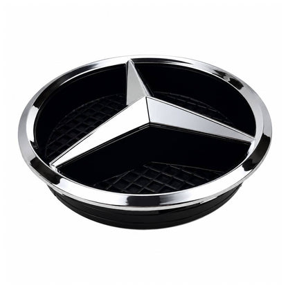 For Mercedes Front Grille Chrome Star Emblem Badge – C‑Class, CLA, SLK, R, M, E‑Class