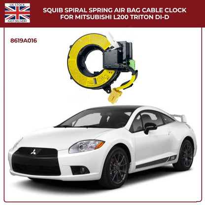 Squib Spiral Spring Airbag Clock Cable for Mitsubishi L200 Triton DI-D