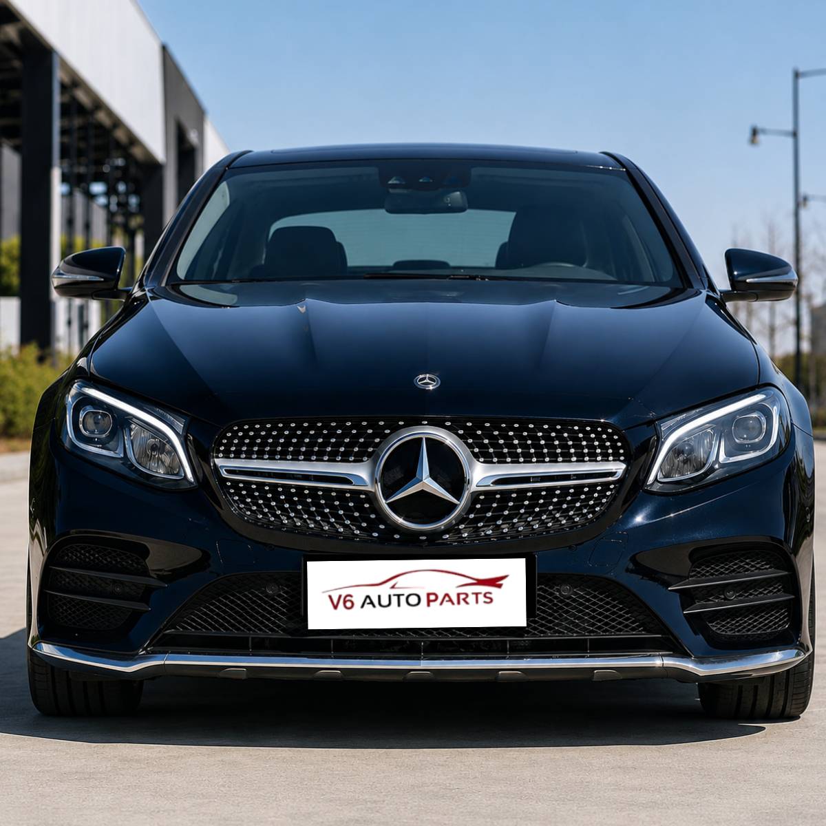 Mercedes-Benz Front Grille Chrome Emblem Badge – GLE-Class (W166/W167) & Sprinter