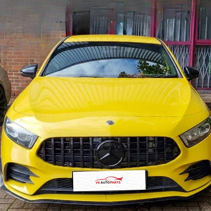 Front Grille Black Emblem Star Badge – Mercedes A‑Class W177, E‑Class W213, C238 Coupe, A238 AMG