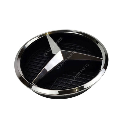 For Mercedes Front Grille Chrome Star Emblem Badge – C‑Class, CLA, SLK, R, M, E‑Class