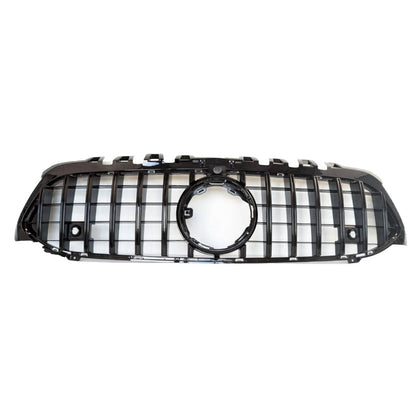 For Mercedes-Benz A-Class W177/V177 GT Panamericana Front Radiator Grille – Gloss Black (A200, A250, AMG A35, 2018–2023)