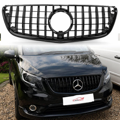 Frontstoßstangengrill für Benz Vito Kastenwagen W447 GT Panamericana von 2014 bis 2022
