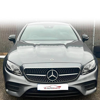 For Mercedes Front Grille Chrome Star Emblem Badge – C‑Class, CLA, SLK, R, M, E‑Class