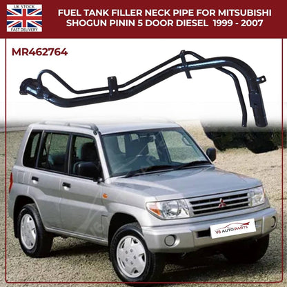 Fuel Tank Filler Neck Pipe for Mitsubishi Shogun Pinin 5‑Door 1999–2007 Diesel