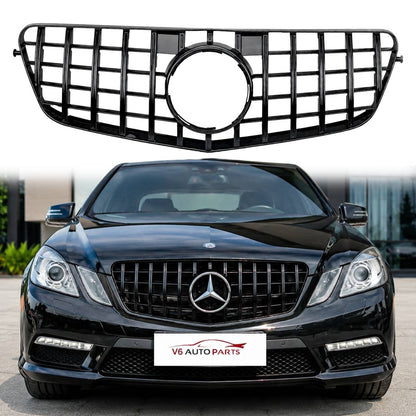 Front Radiator Grille Panamericana GT Style for Mercedes-Benz E-Class W212 (E350, E320) 2009–2013 – Pre-Facelift Saloon & Estate