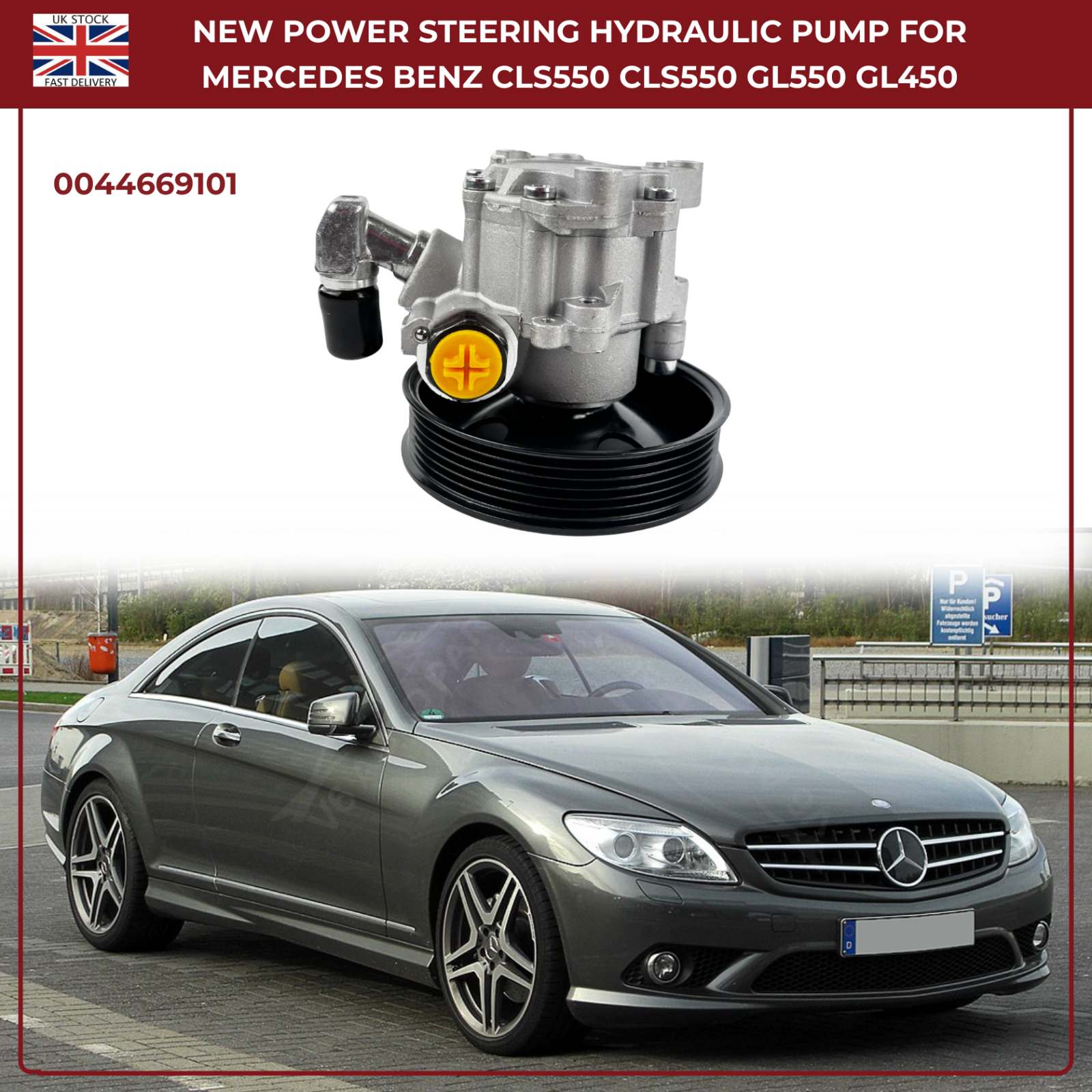 Power Steering Hydraulic Pump For Mercedes Benz CLS 550 GL550 S550