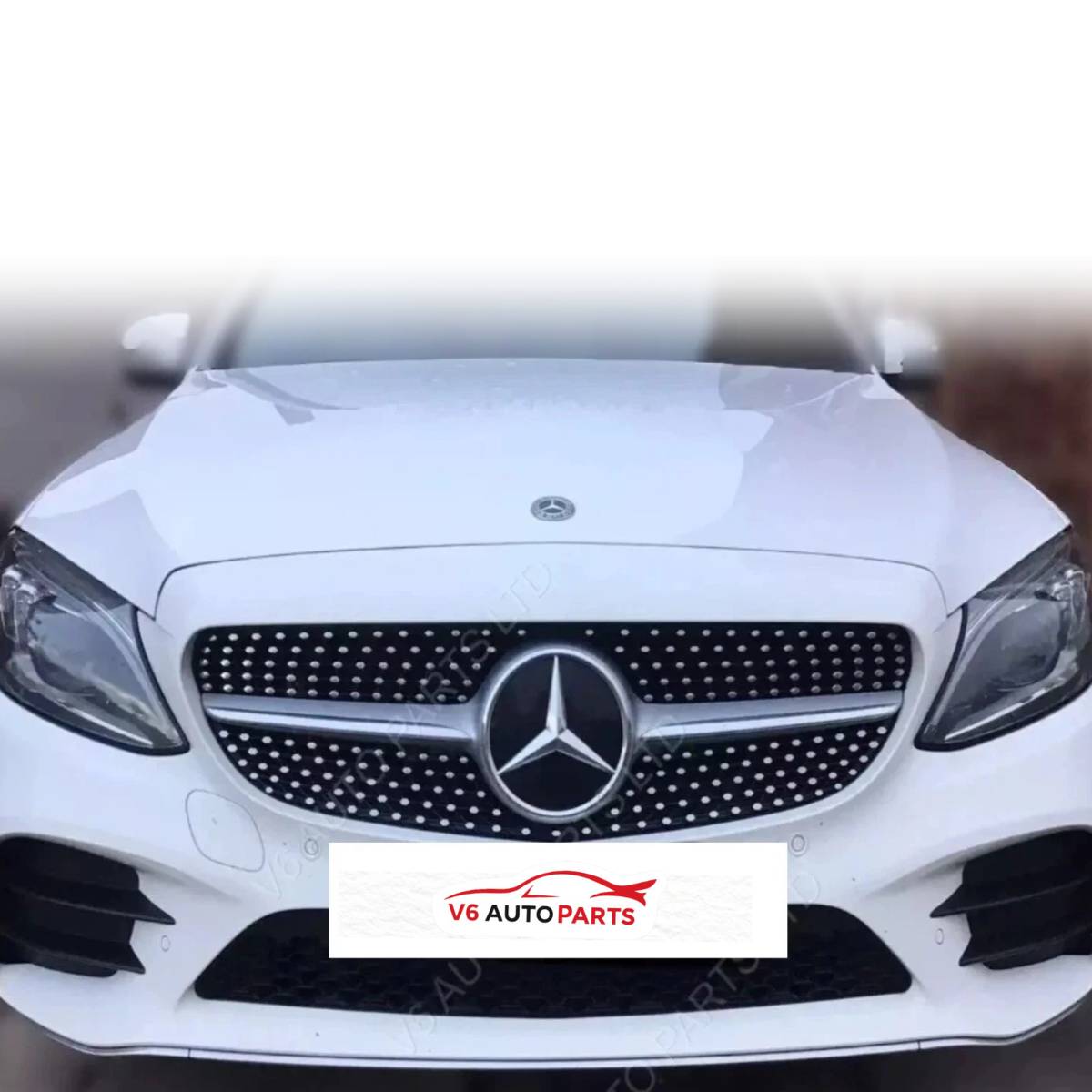 Mercedes-Benz A-Class W177 / E-Class W213 / C238 Coupe / A238 AMG Front Grille Chrome Emblem Star Badge
