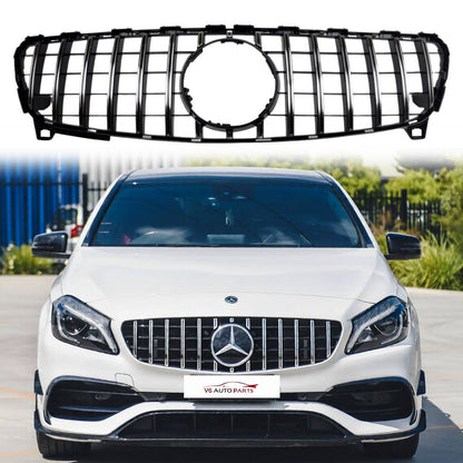 Mercedes A‑Class W176 GT Panamericana Front Grille – A200 A220 A45 AMG (2015–2018)