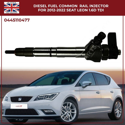 Seat Leon Diesel Injector 0445110477 – 1.6 TDI CR (2012–2022)