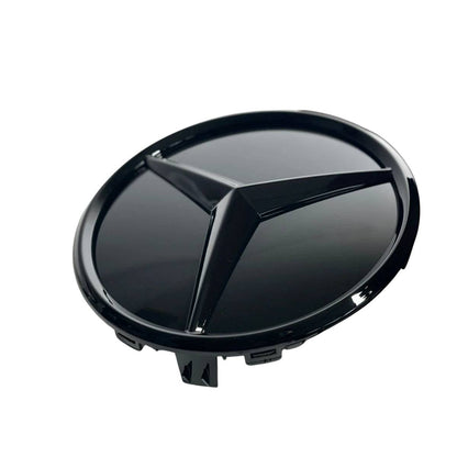 Mercedes-Benz Front Grille Emblem Badge – Gloss Black (A-Class W177, C-Class W206, A238)