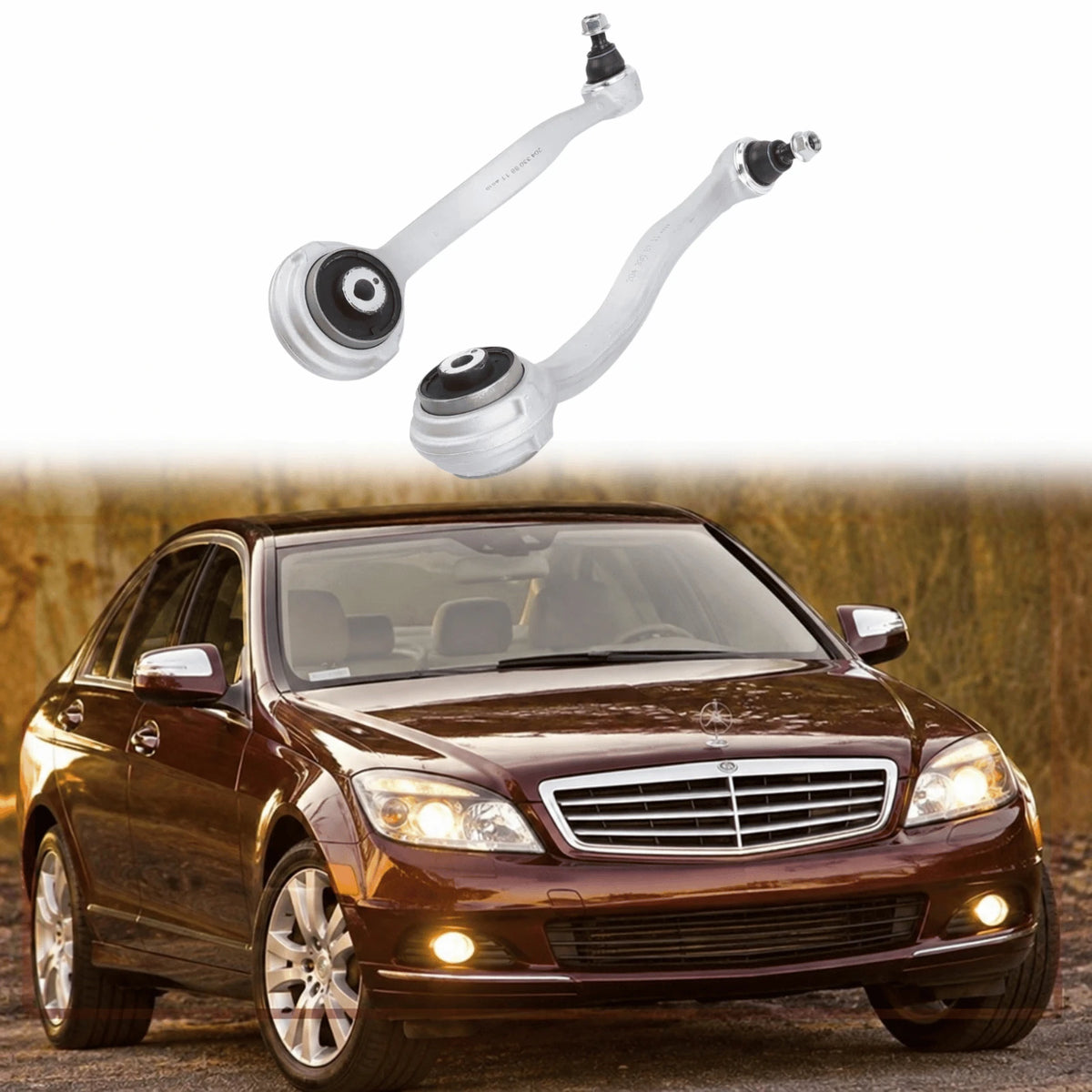 Image of Mercedes suspension control arm set 2033300211