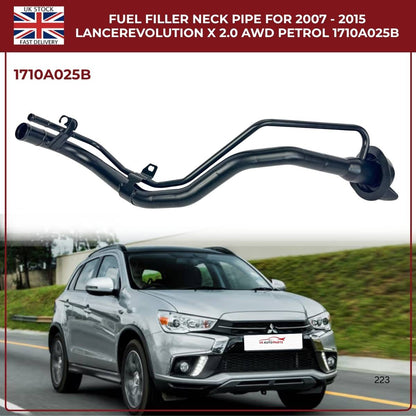Mitsubishi Lancer Petrol Filler Neck Pipe 1710A025B (2007–2017, 2.0 / 2.4 / 3.0) – OEM Replacement