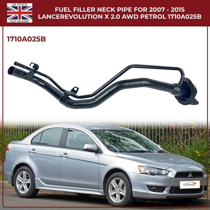 Mitsubishi Lancer Petrol Filler Neck Pipe 1710A025B (2007–2017, 2.0 / 2.4 / 3.0) – OEM Replacement