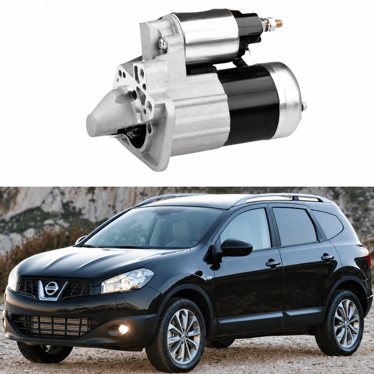 Image of Nissan Qashqai 1.5 DCI Diesel Starter Motor
