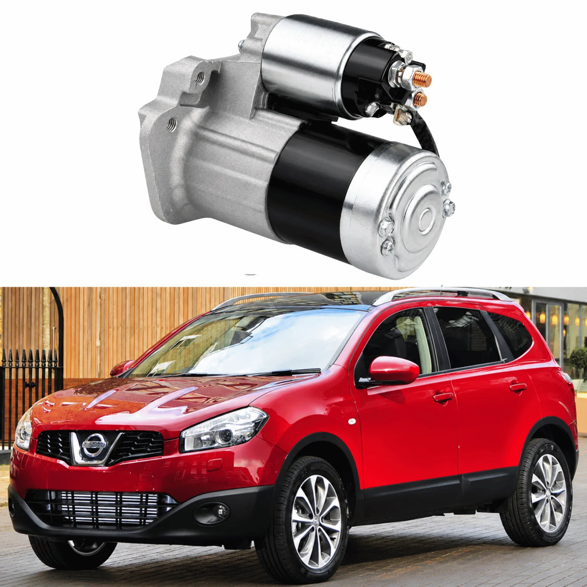 Image of Nissan Qashqai+2 2008–2013 Brand New Starter Motor
