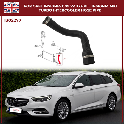Turbo Intercooler Hose Pipe Replacement  Vauxhall Insignia MK1 Tourer (2008–2017)