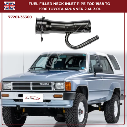 Fuel Filler Neck Inlet Pipe Tube – Fits 1988–1996 Toyota 4Runner & Hilux 2.4L / 3.0L