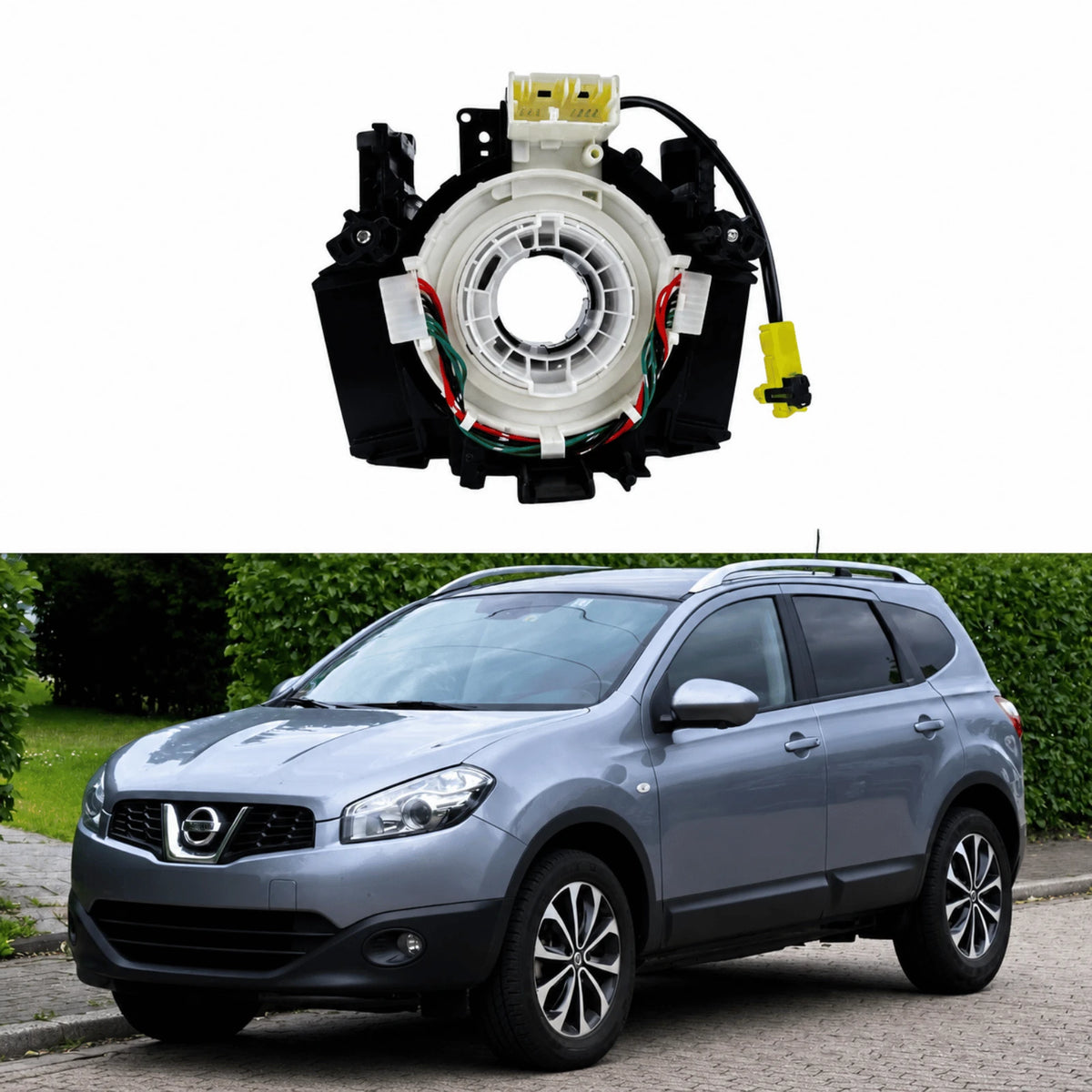Image of OEM Nissan Note E11 Navara NP300 Clock Spring Cable Assembly