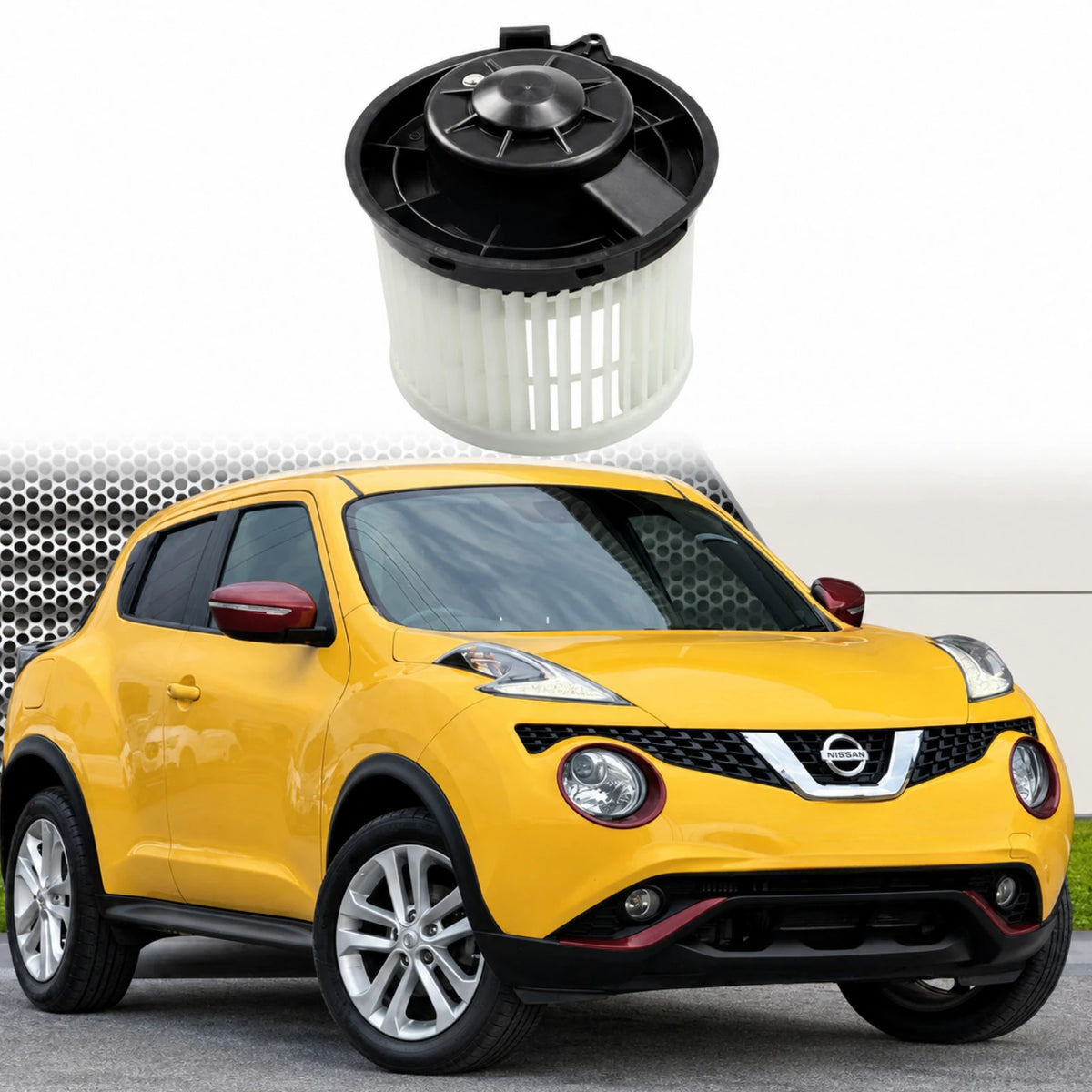 Image of cabin heater blower motor for Nissan Juke MK1 petrol diesel RHD vehicles