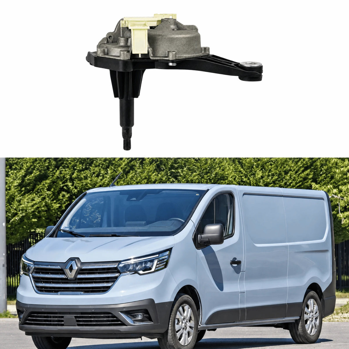 image of Renault Trafic 2 Rear Windshield Wiper Motor Replacement OEM 2871000QAC
