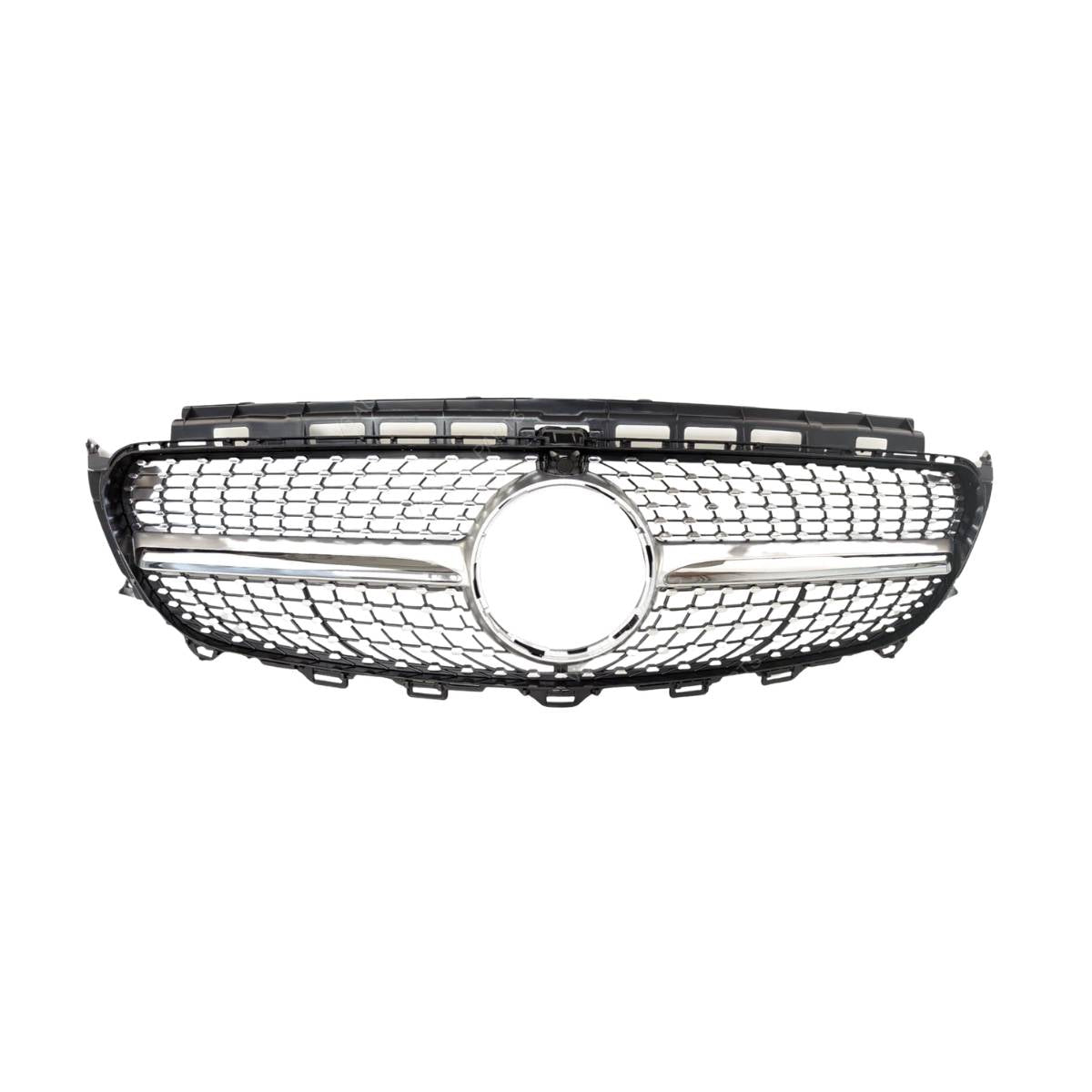 For Mercedes-Benz E-Class W213/W238 Front Bumper Diamond Grille (2016–2021 | E200, E220, E300, E400, E43, E53 | Cabrio & Saloon)