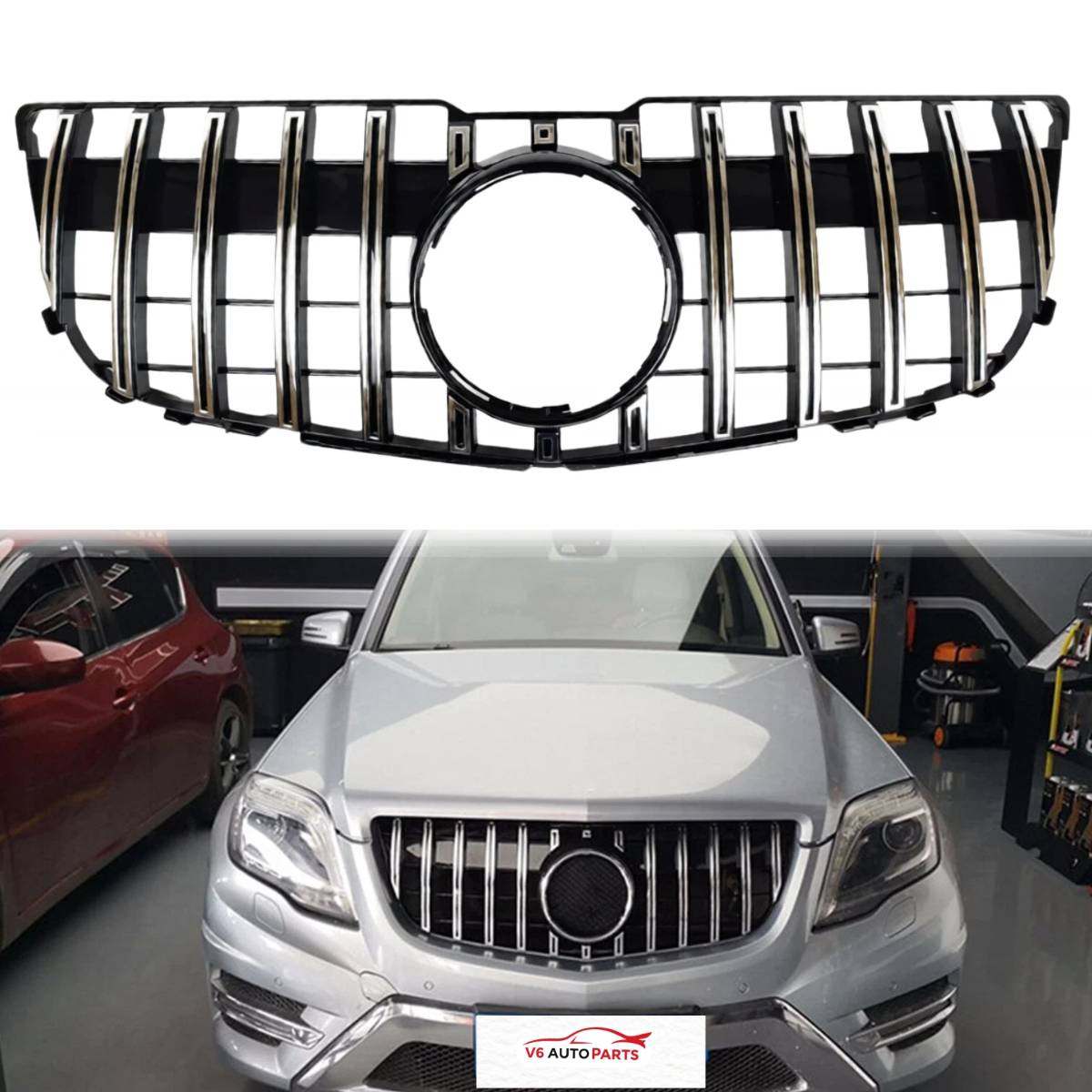 Kühlergrill vorne für Mercedes Benz GLK-Klasse X204 GLK250 350 AMG 2012–2015