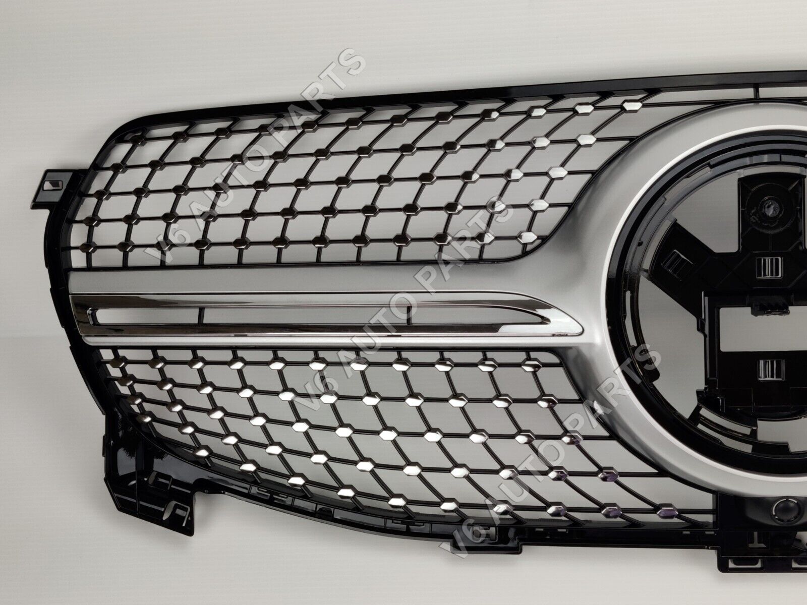 For Mercedes GLE-Class W167 GLE450 GLE400 GLE53 AMG 2019-22 Front Bumper Grille