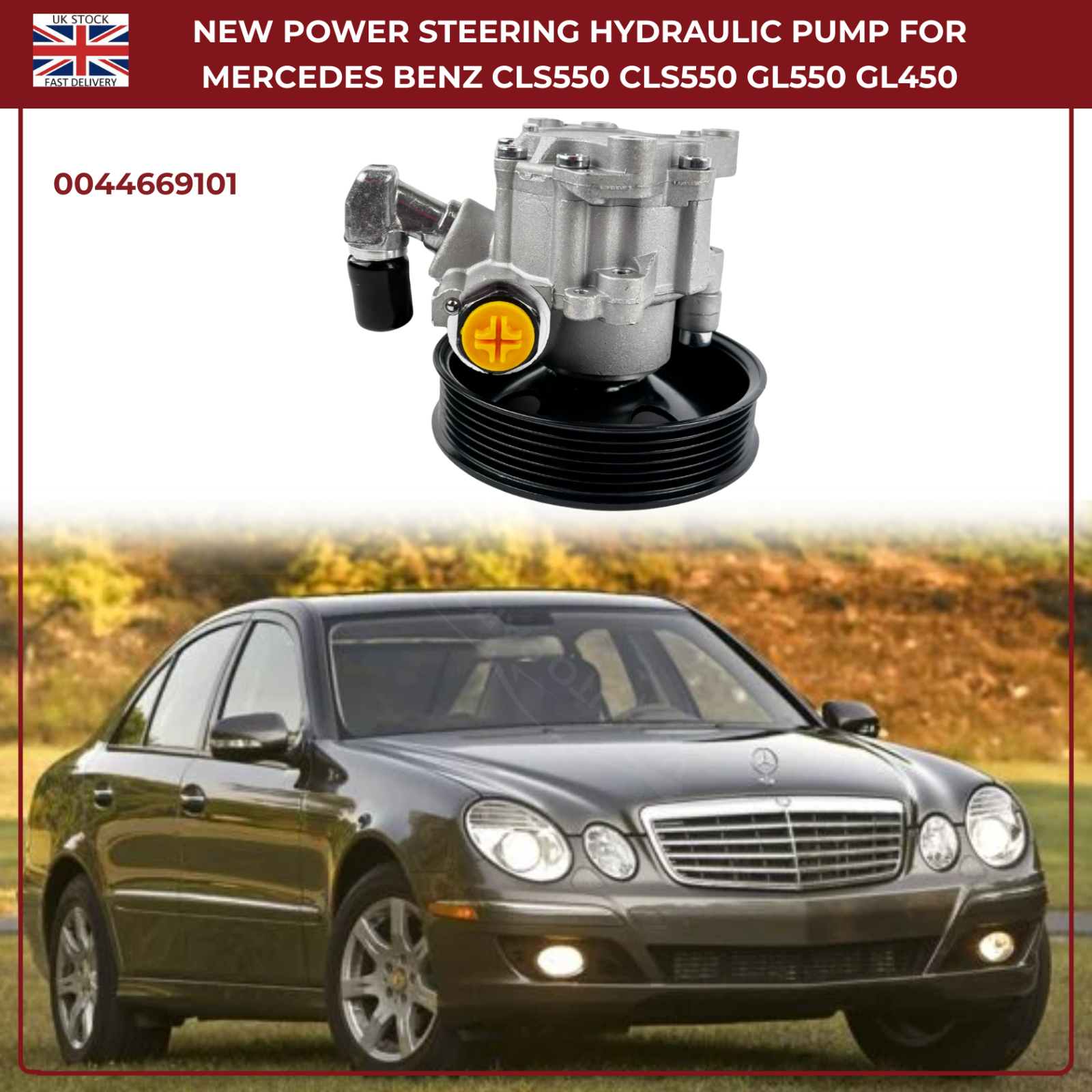 Power Steering Hydraulic Pump For Mercedes Benz CLS 550 GL550 S550