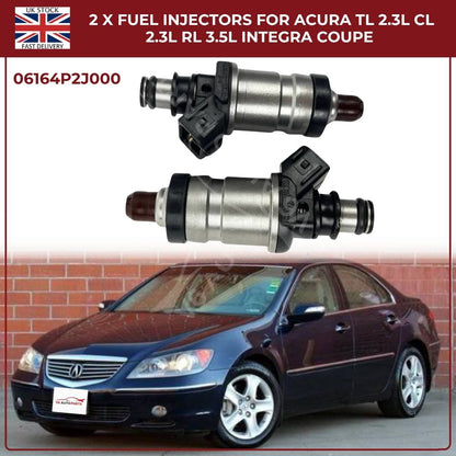 2PCS Fuel Injectors for Honda CR‑V MK1 2.0L Petrol (1997‑1998) | OEM 06164‑P2J‑000 Replacement