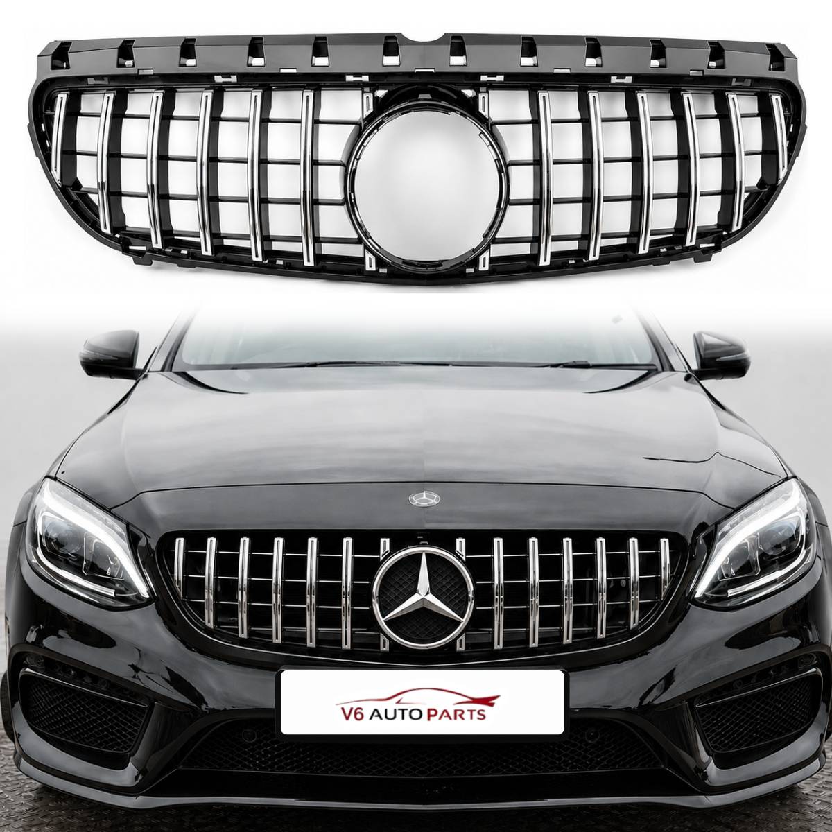 Frontstoßstangengrill für Mercedes Benz B-Klasse 2015 bis 2018 W246 B200 B220 180 GT 