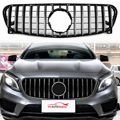 For Mercedes-Benz GLA-Class W156 AMG Panamericana GT Front Bumper Grille (2013–2016)
