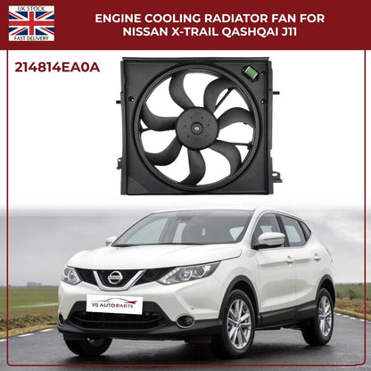 Nissan X-Trail & Qashqai J11 Radiator Cooling Fan – OEM 214814BE0B / 214814EB0A
