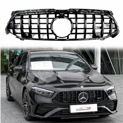 Mercedes-Benz A-Class V177 GT Front Grille – Sport Facelift 2023–2025 | Fits A35 AMG, A45 AMG, A160