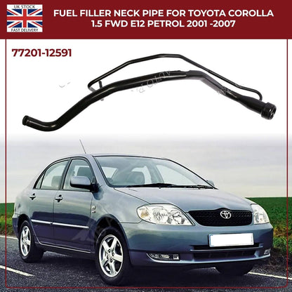 NEUER COROLLA FIELDER AXIO KRAFTSTOFFTANK-FÜLLHALS METALLROHR 77201-12700 