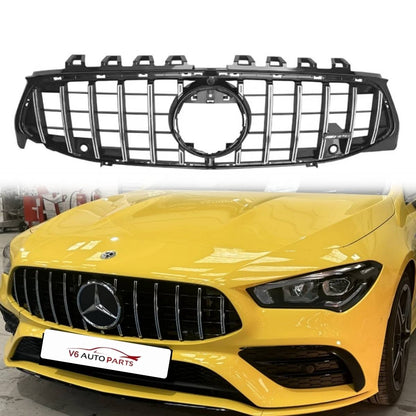 Mercedes‑Benz CLA‑Class X118 (2019–2023 Facelift) – GT Front Radiator Grille Chrome Upgrade for CLA200d