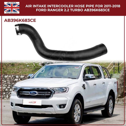 Black Intercooler Turbo Air Intake Hose Pipe – Fits Ford Ranger 2.2 TDCi (2011–2018) AB396K683CE
