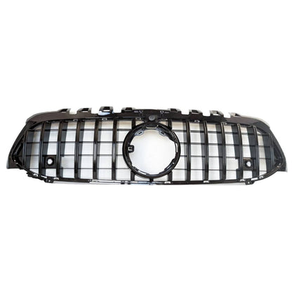 For Mercedes-Benz A-Class W177/V177 GT Panamericana Front Radiator Grille – Gloss Black (A200, A250, AMG A35, 2018–2023)
