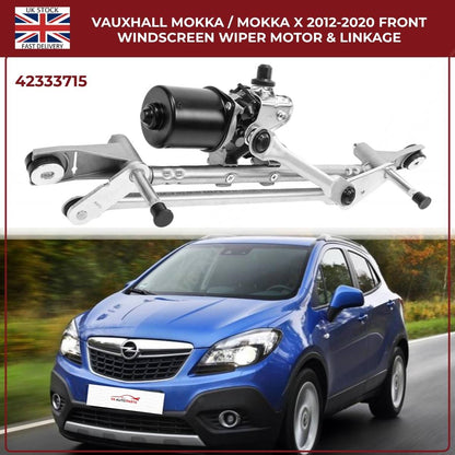Front Windscreen Wiper Linkage & Motor For Opel Mokka / Mokka X 2013 - 2019 RHD