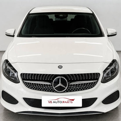 For Mercedes‑Benz B‑Class W246 B250 Front Radiator Diamond AMG‑Style Black Grille (2011–2014)