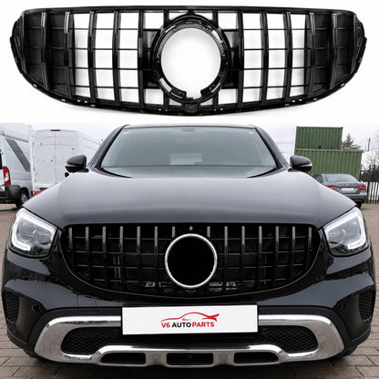 Front Radiator GT Grille – Mercedes-Benz GLC-Class C253 GLC300d 4MATIC Facelift (2019–2023)