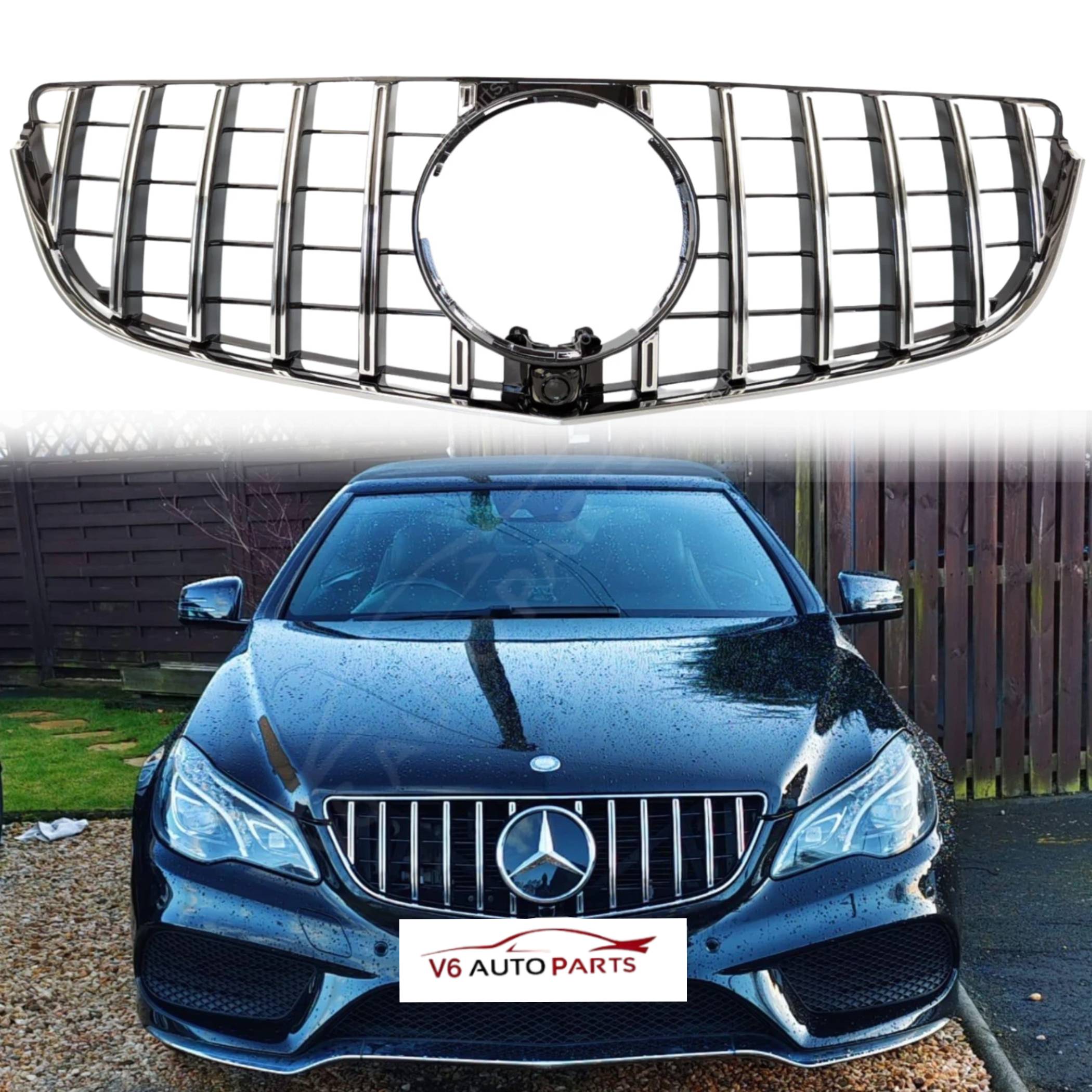 For Mercedes-Benz E-Class A207 GT Panamericana Front Radiator Grille | Fits E350 & E550 Coupe (2013–2016)