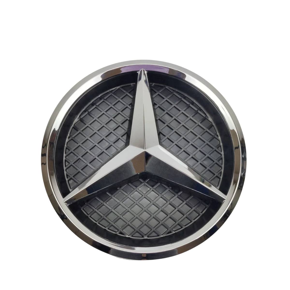 For Mercedes Front Grille Chrome Star Emblem Badge – C‑Class, CLA, SLK, R, M, E‑Class