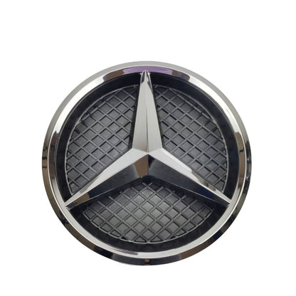 For Mercedes Front Grille Chrome Star Emblem Badge – C‑Class, CLA, SLK, R, M, E‑Class