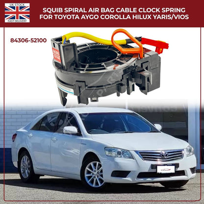 Image of Toyota Hilux Squib Spiral Cable Clock Spring Replacement 84306-52100