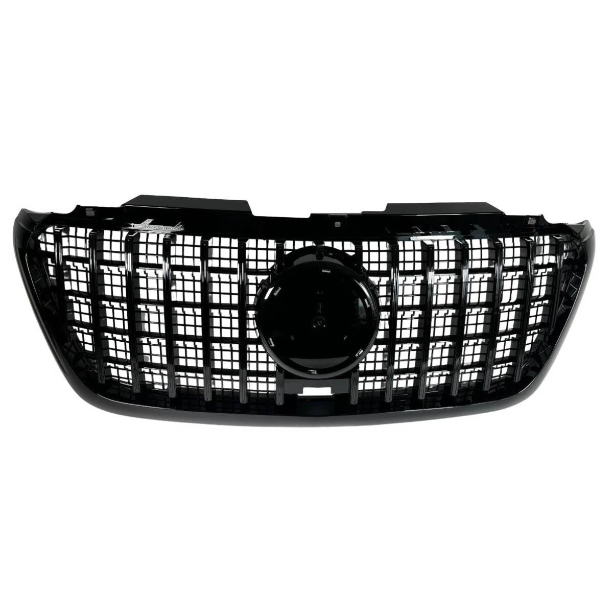 For Mercedes-Benz Sprinter W907 Panamericana Gloss Black Front Bumper Grille 2018–2025 – Cab & Van