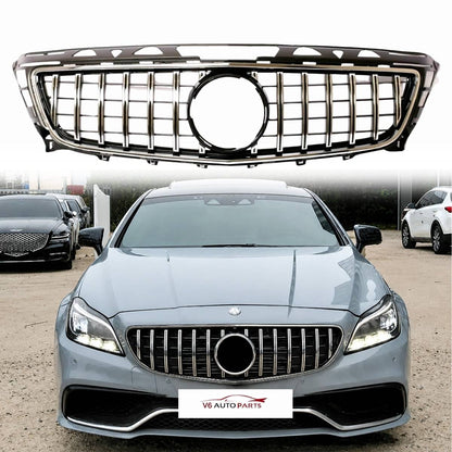 For Mercedes‑Benz CLS‑Class C218 (2011–2014) Panamericana Front Radiator Grille – Fits CLS350